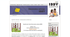 Desktop Screenshot of ibby.si